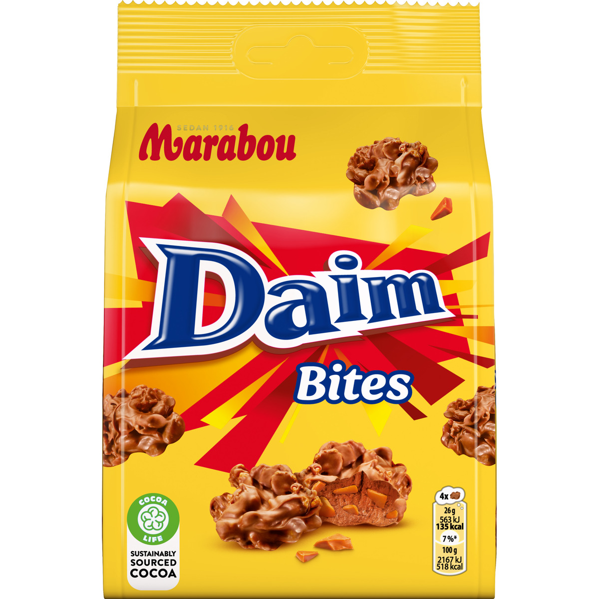 Marabou Daim Bites 8x145gr