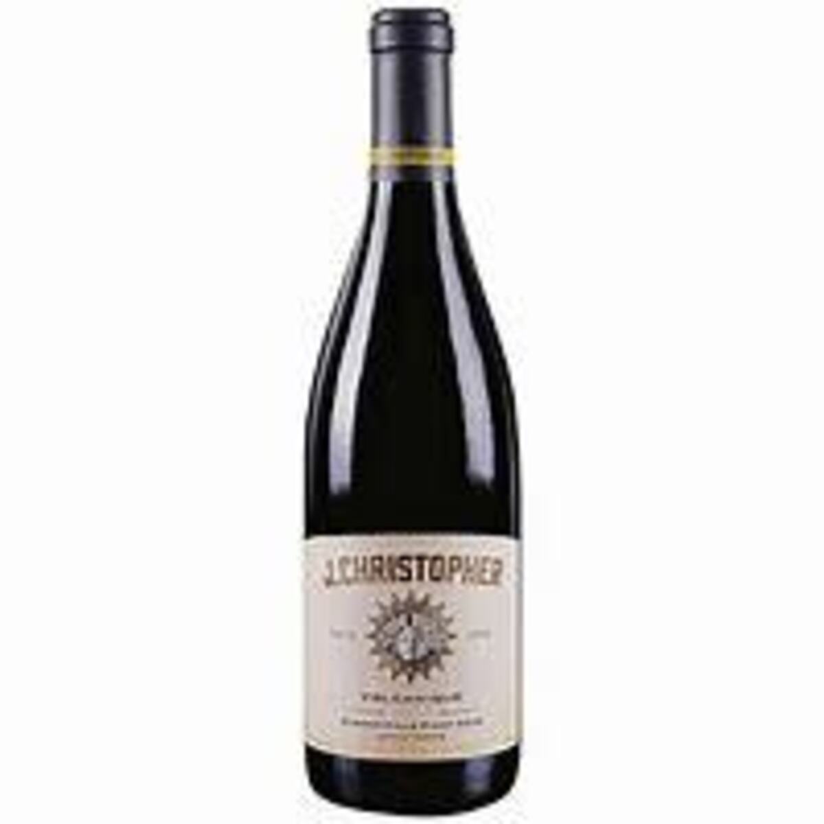 J.Christopher Willamette Valley Pinot Noir 2016 12x750ml