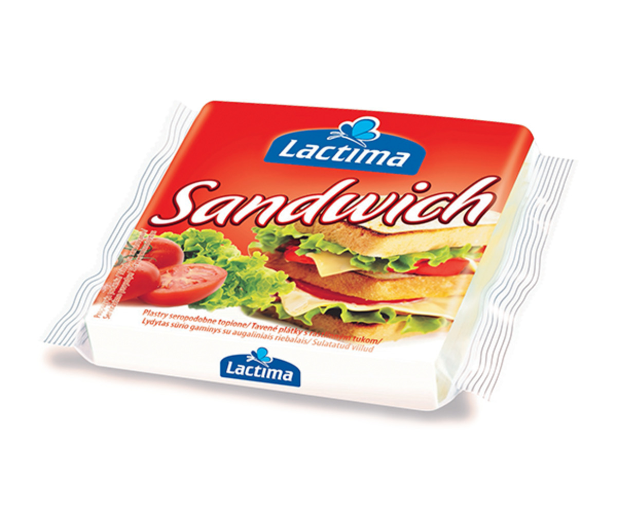 Lactima Jurtaostur Sandwich 13x100g