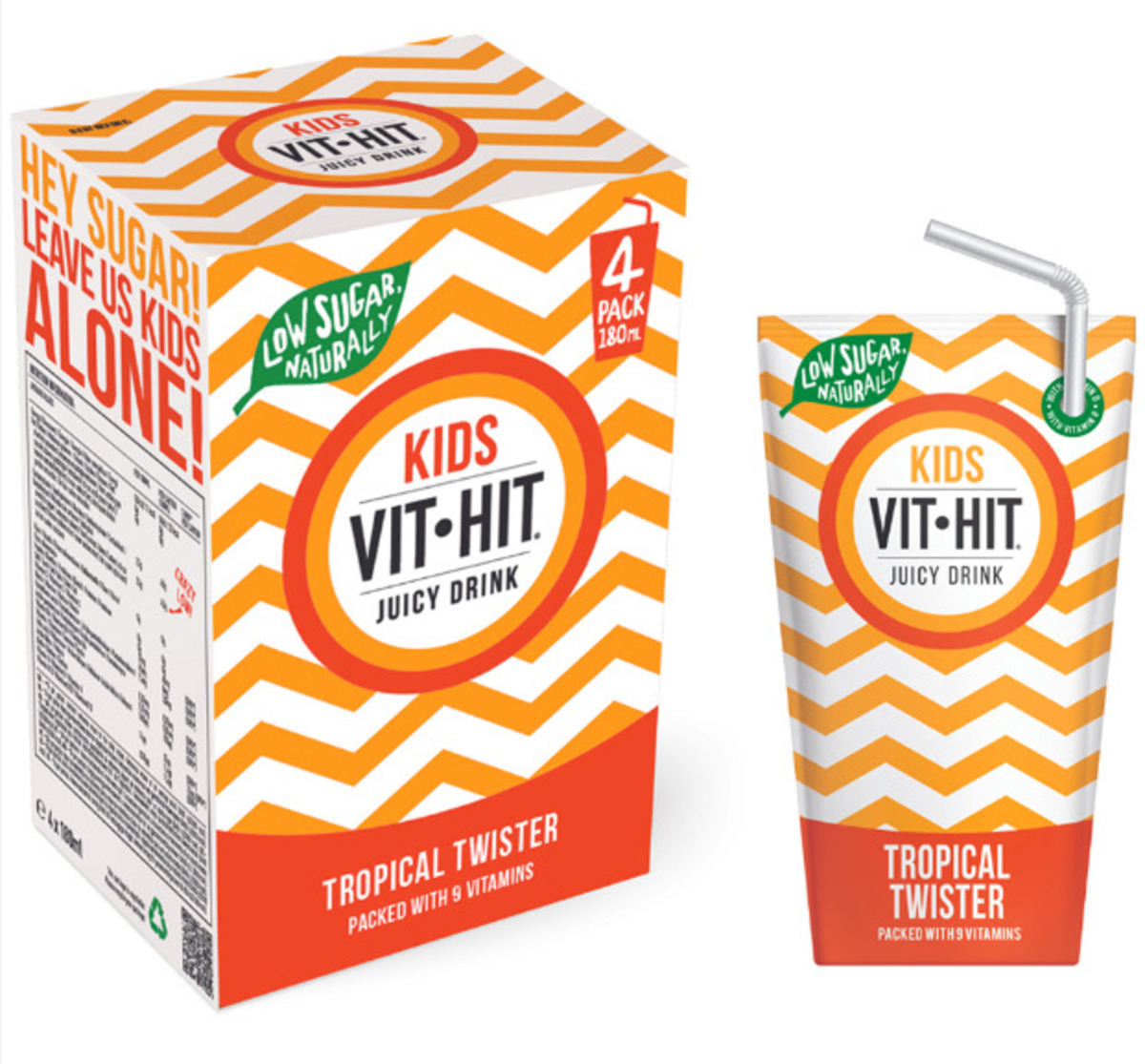 VITHIT Kids Tropical Twister multipack 6x(4x180ml)