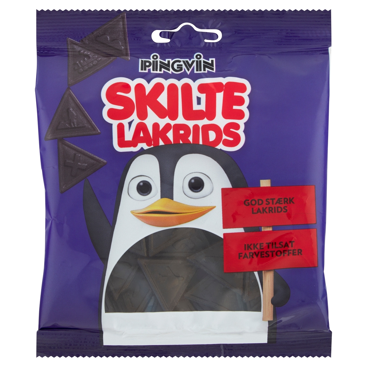 Pingvin Skilte Lakrids 30x110g