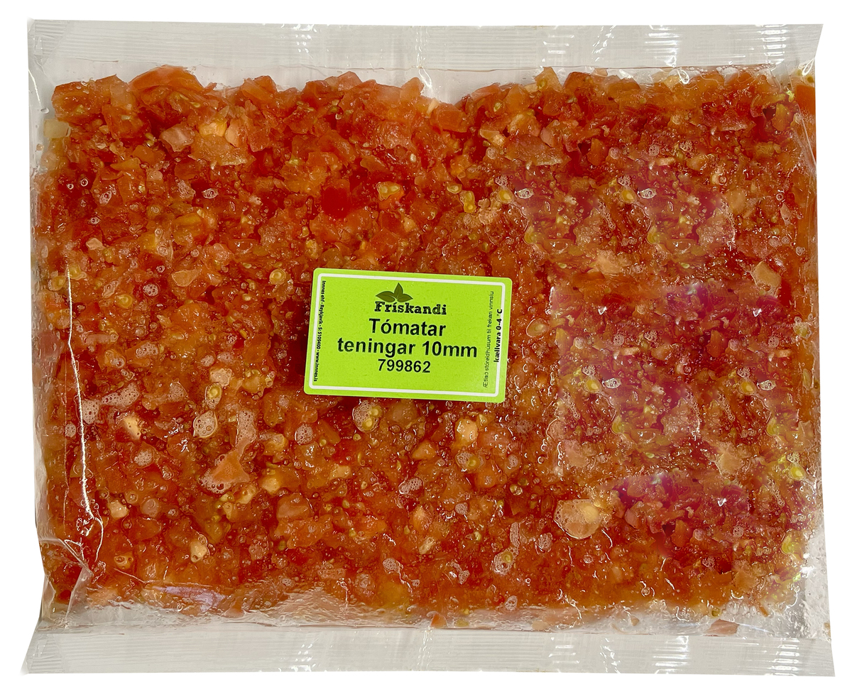 Tómatar teningar 10mm 3kg (P)
