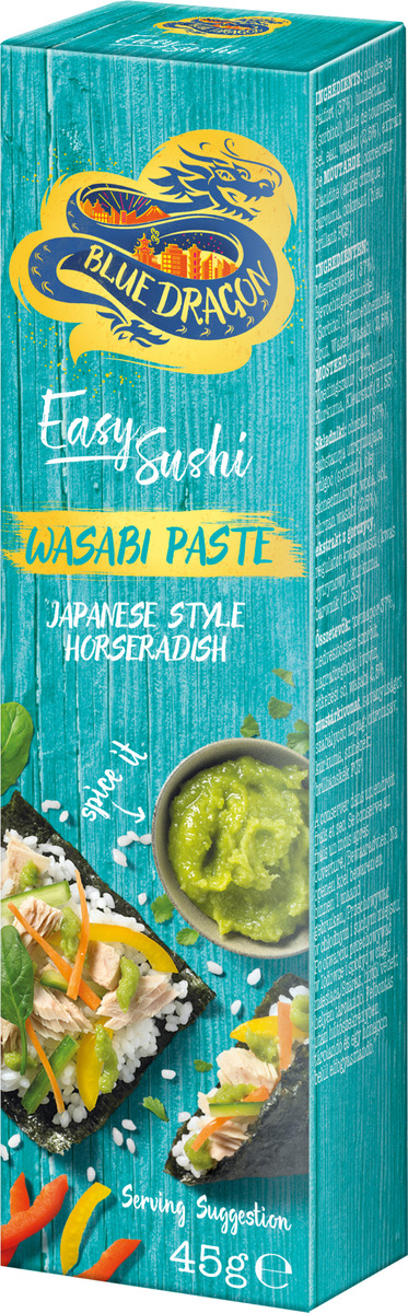 Blue Dragon Wasabi Paste 10x45gr