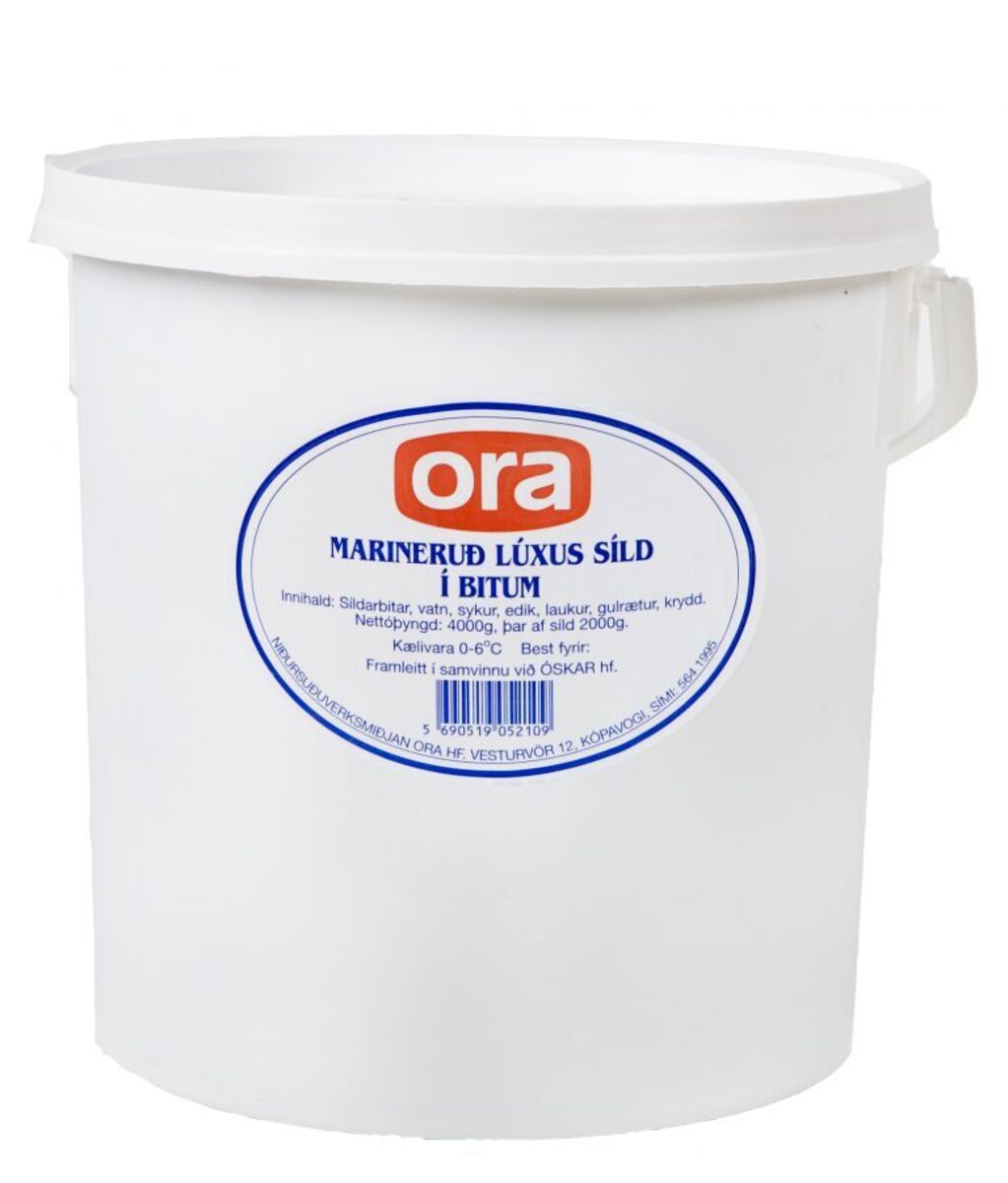 Ora Marineruð Síld í bitum 4kg