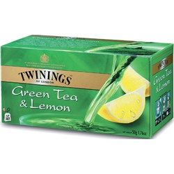 Twinings Green Tea & Lemon 25 Stk