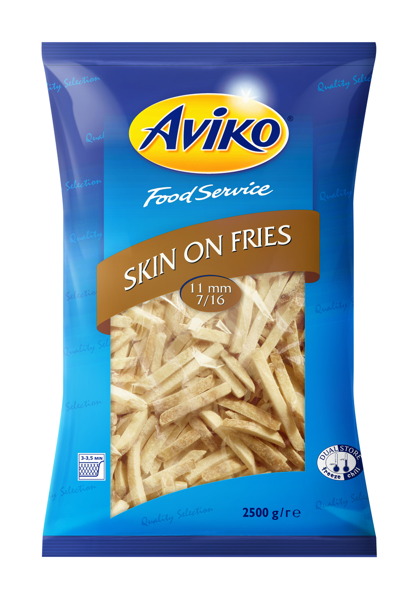Aviko Skin On Fries 11mm 4x2,5kg