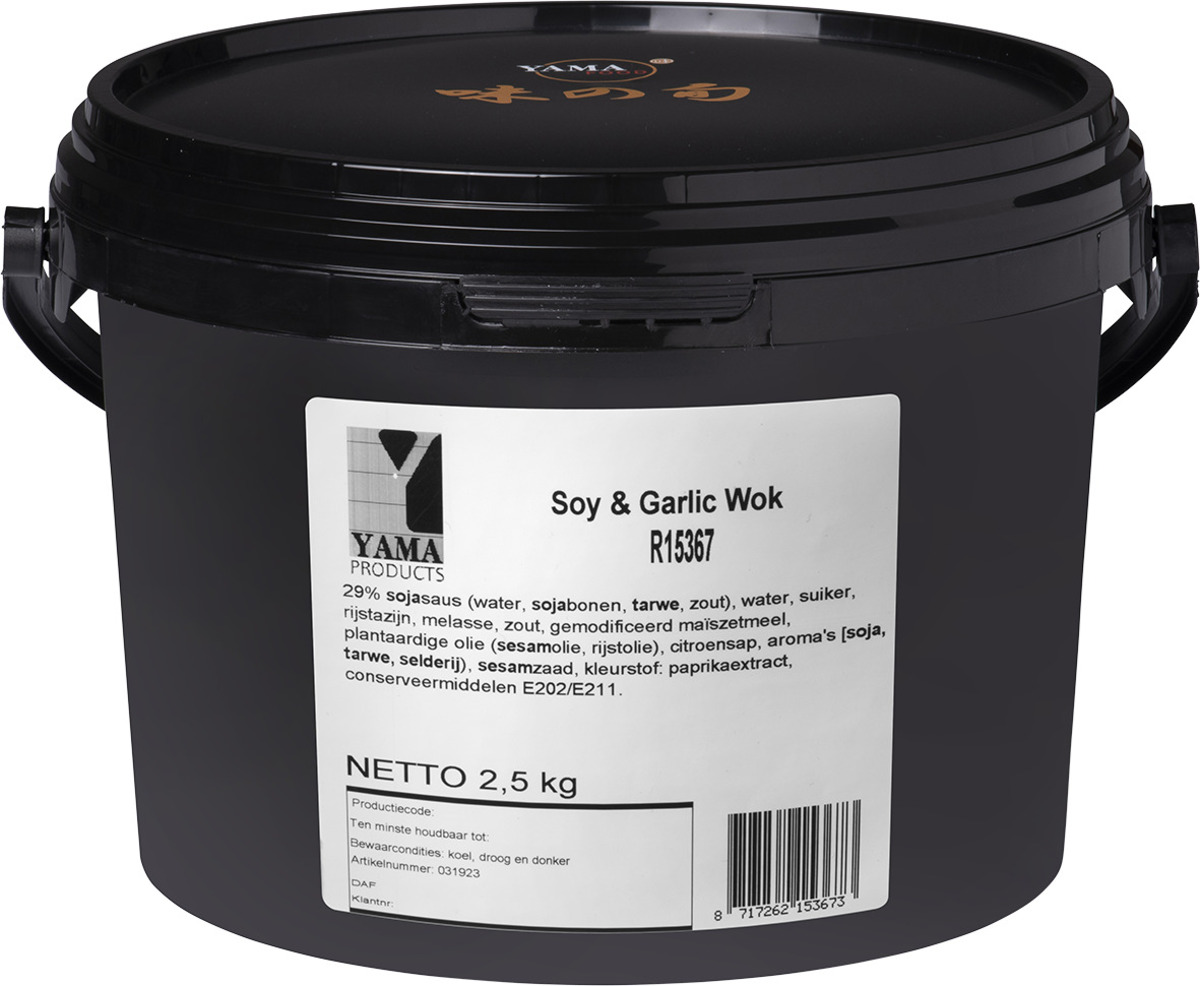 Yama Soy & Garlic Wok Sauce 3kg
