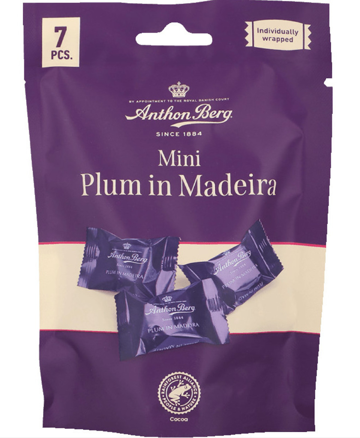 Anthon Berg Mini Blomme i Madeira 20x105g