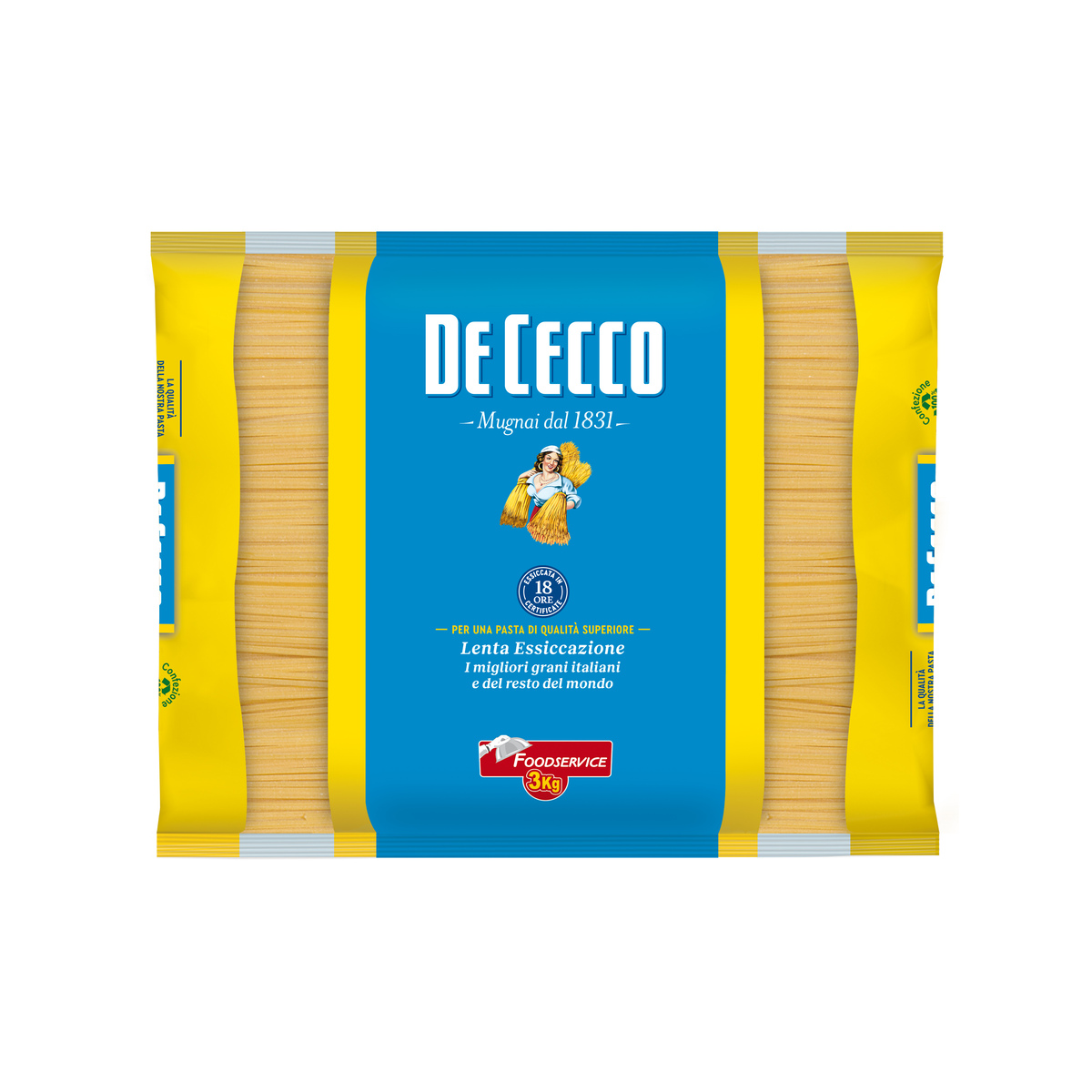 De Cecco Mezzi Rigatoni 4x3 kg