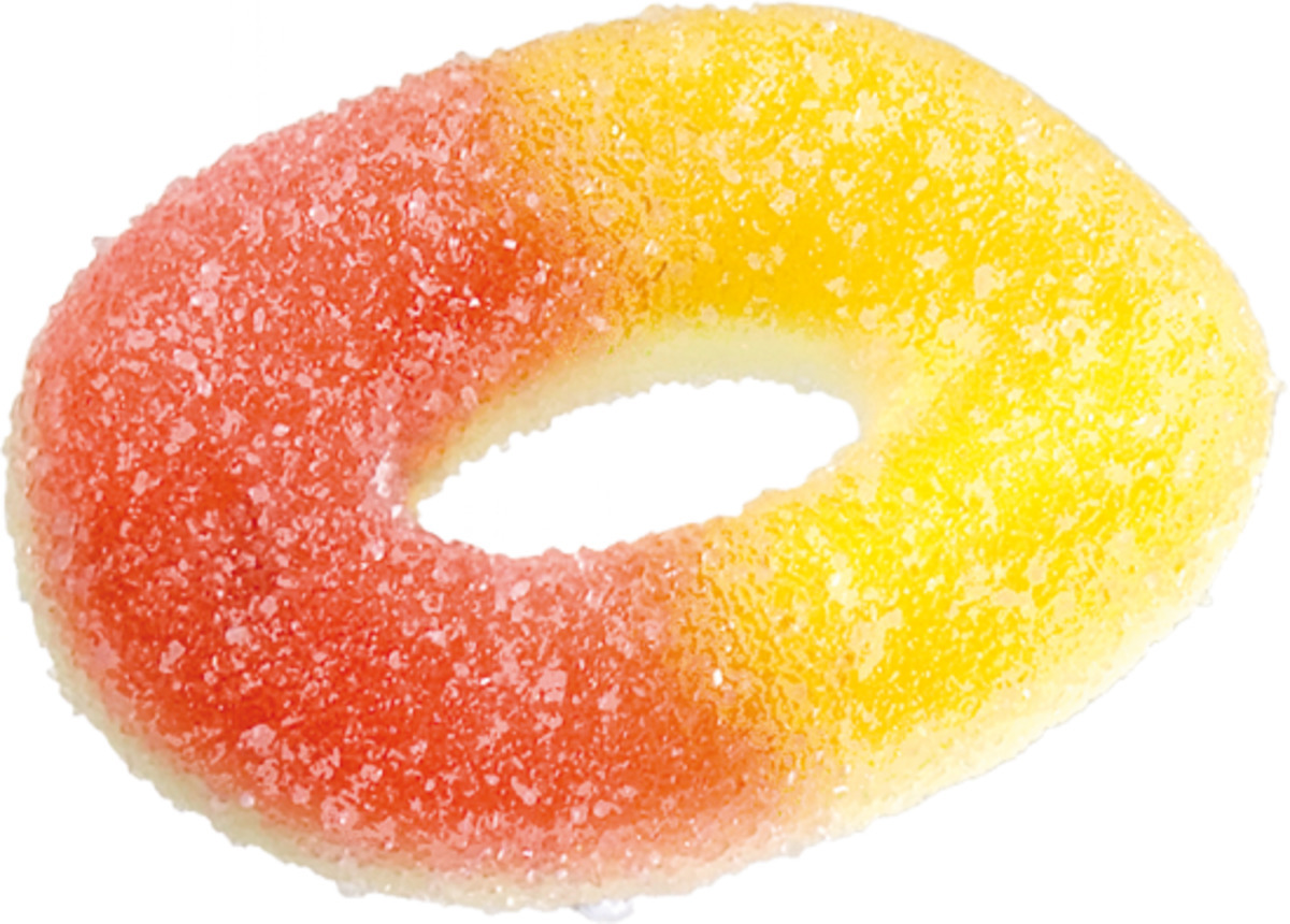 Trolli Pfirsichringe 6x1kg