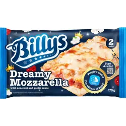 Billys Pan Pizza Dreamy Mozzarella  20x170gr