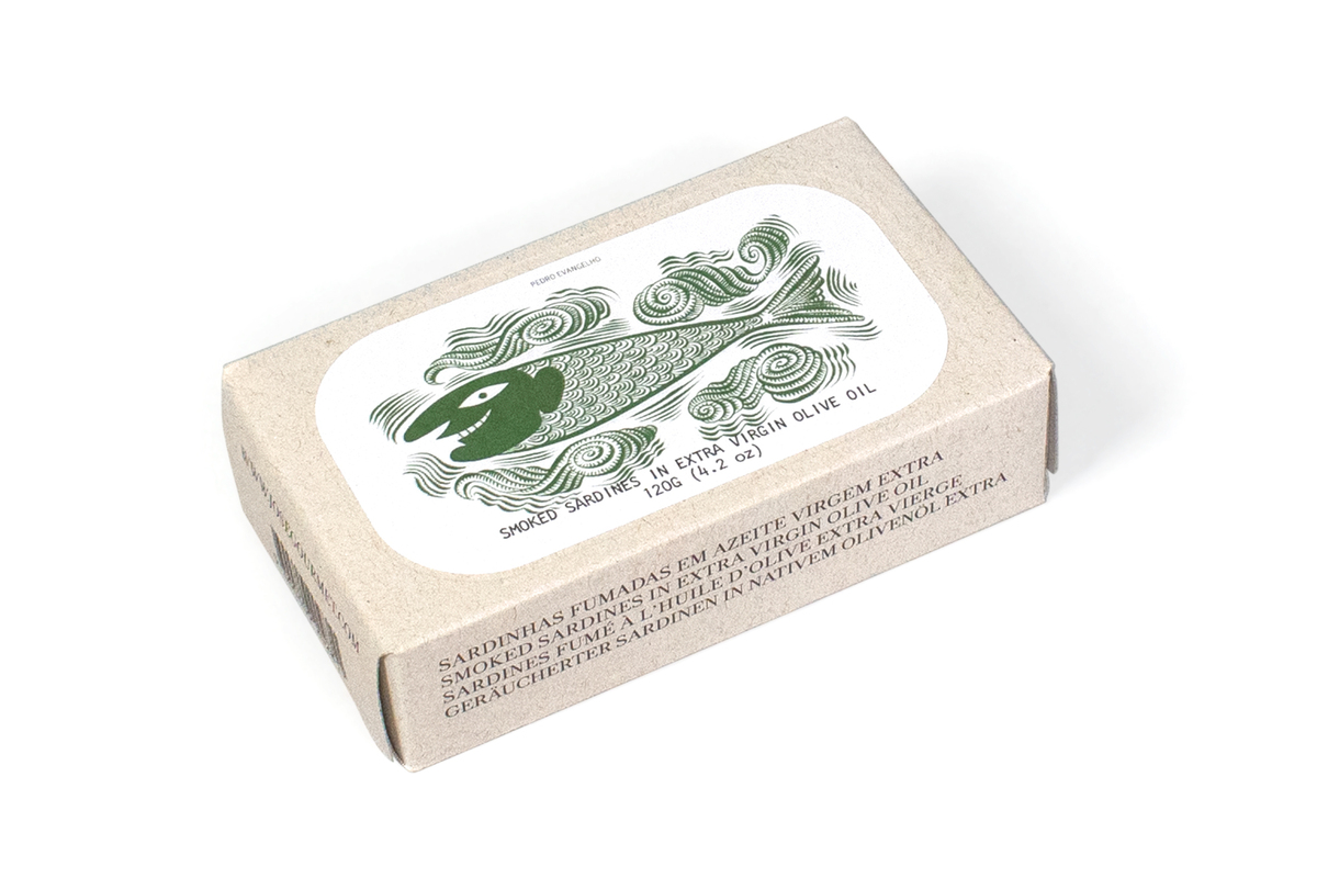 Smoked Sardines in Extra Virgin Olive Oil 8x120gr