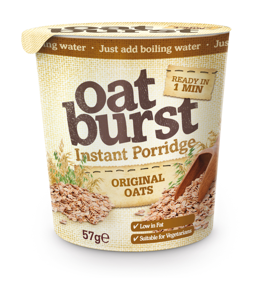 Oatburst Original Oats Porridge 8x57gr
