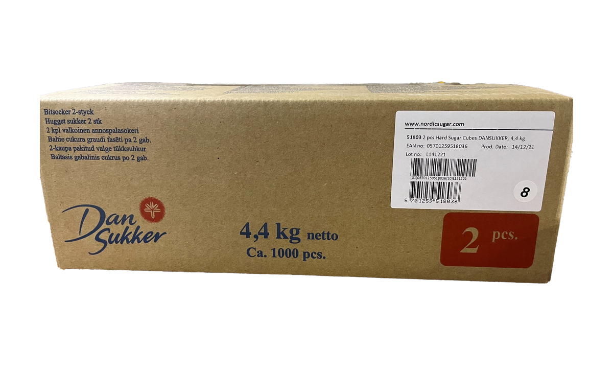 DDS Hótel Molasykur 2 pk.innpakkaðir 4,4kg