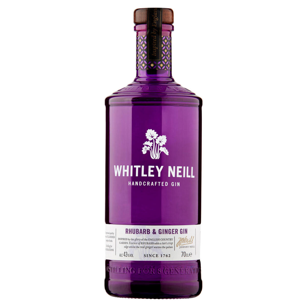Whitley Neill Rhubarb & Ginger 6x700ml