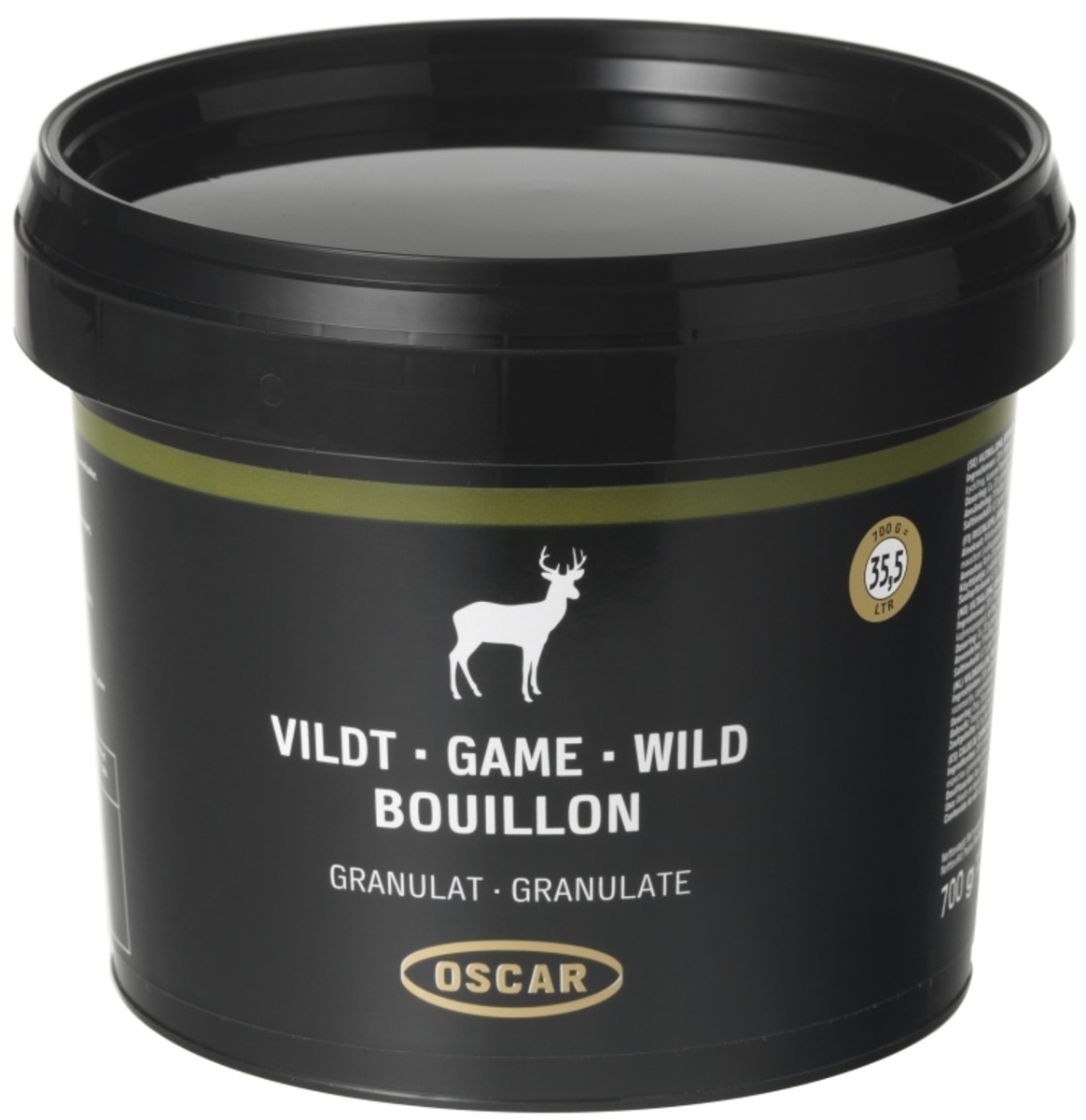 Oscar Game Bouillon Granulate, 4x700gr / Villibráðakraftur