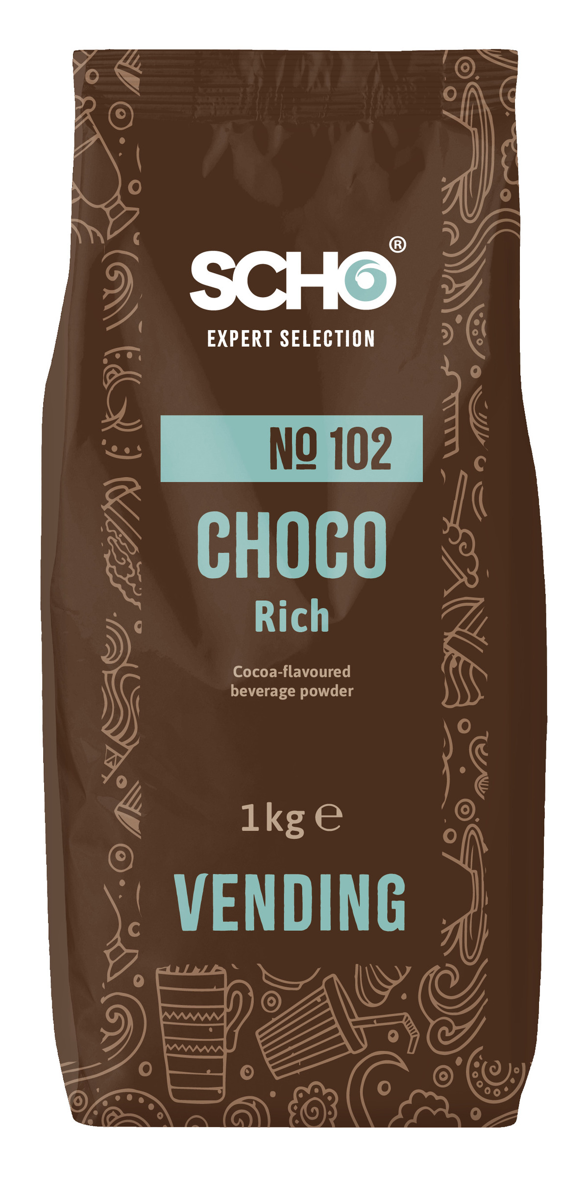 Scho Chocolate(Súkkulaðiduft í vélar) 10x1kg