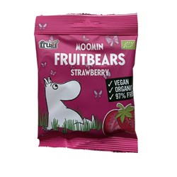 Moomin Org Fruit Bears Strawberry 10x40gr