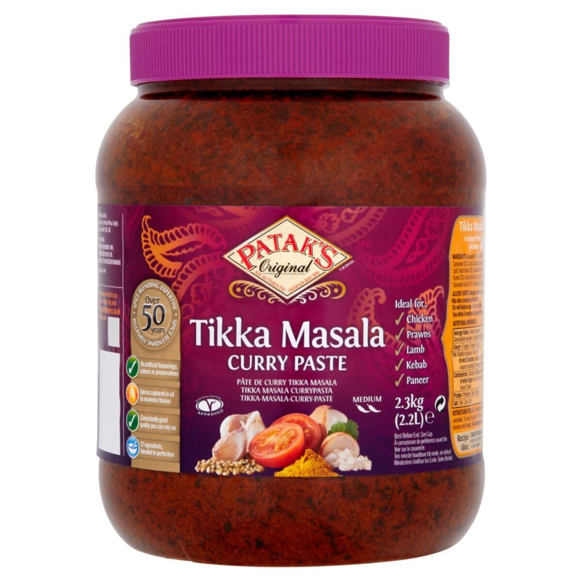 Pataks Tikka Masala Paste 2x2,495kg