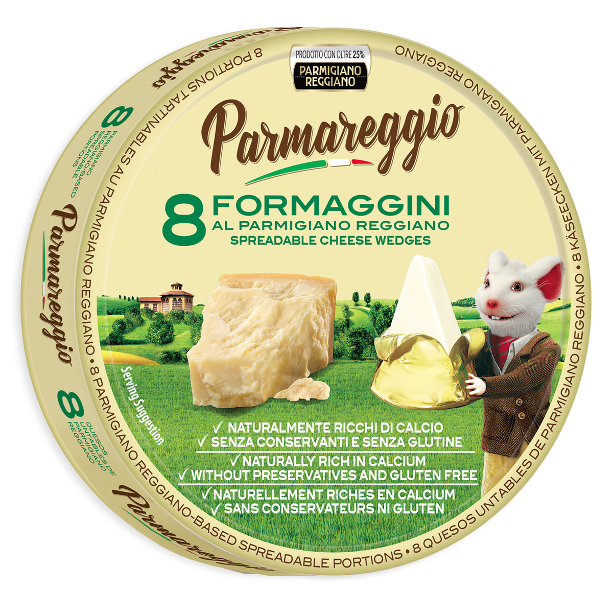 Parmareggio Formaggini 12x140gr