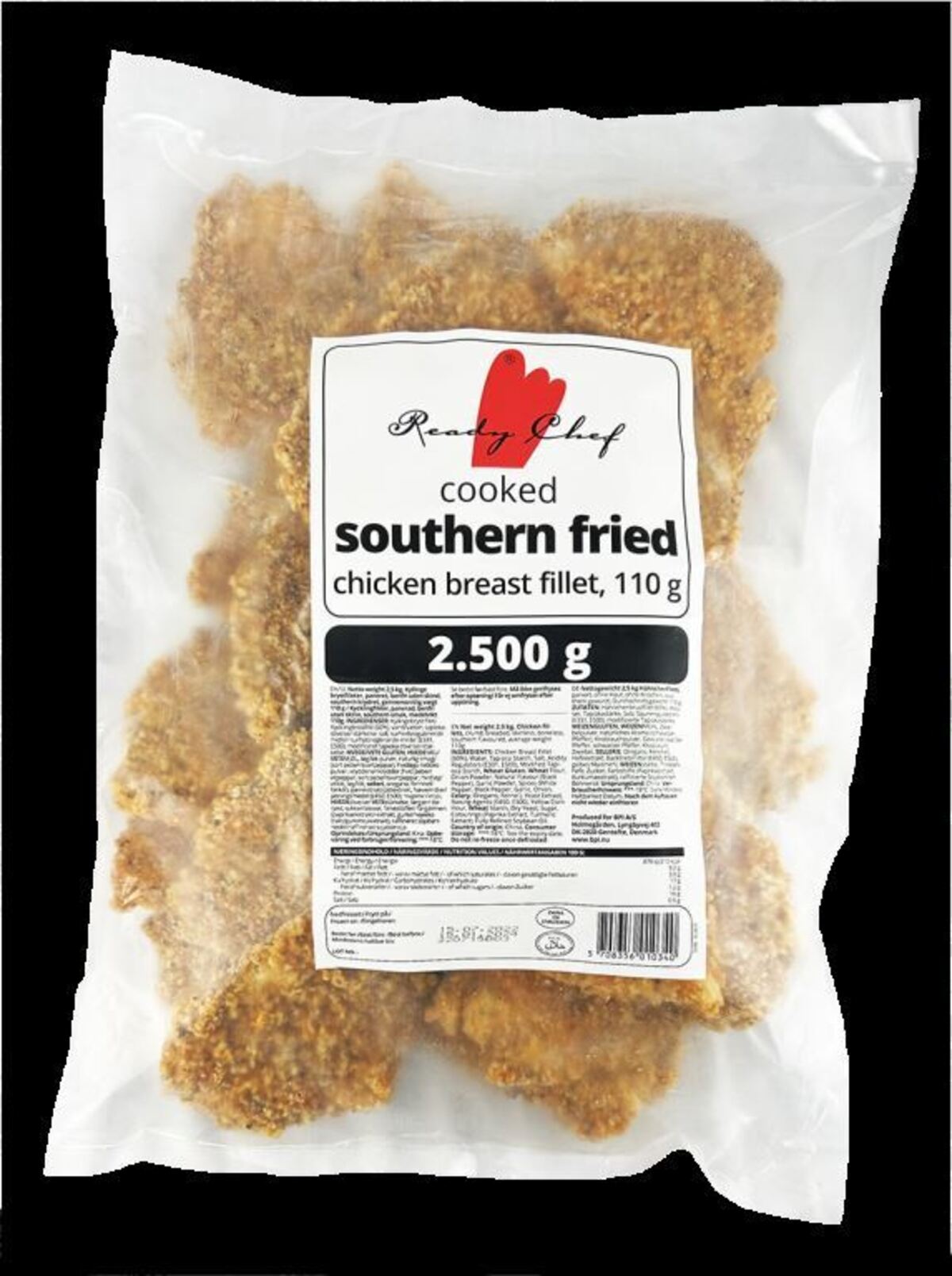 BPI Southern Fried Kjúkl.bringur 4x2,5 kg