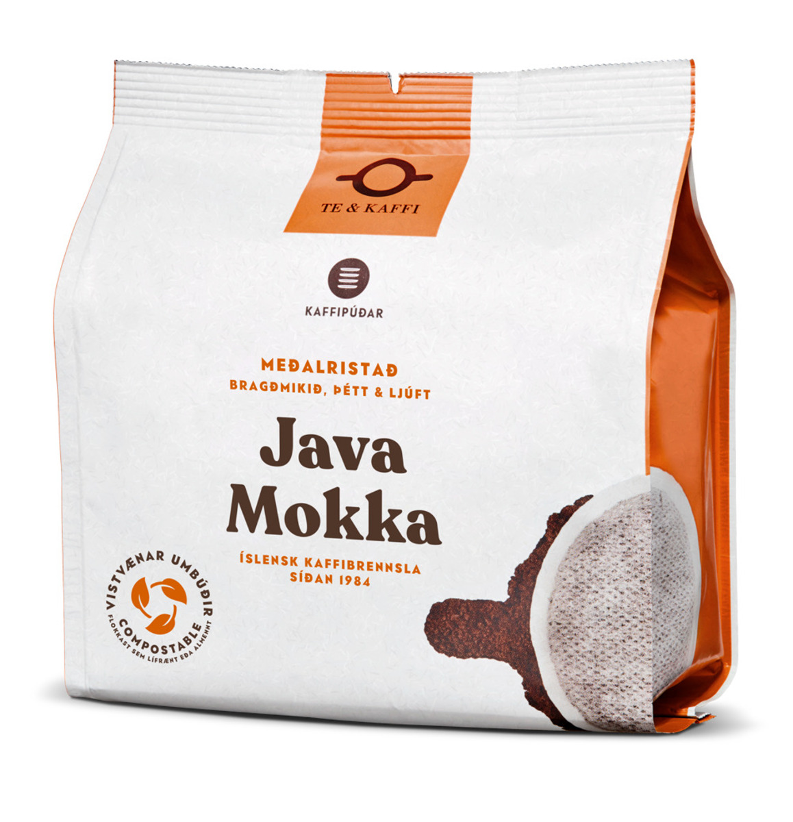Te & Kaffi Java Mokka Kaffipúðar 10x14stk
