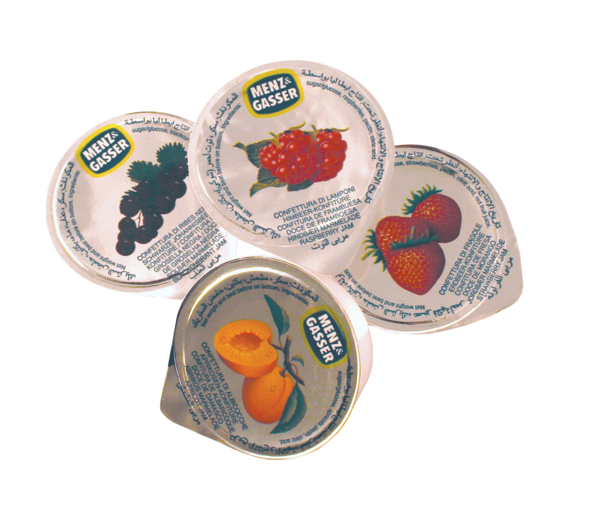 Menz & Gasser Assorted Jam 20gr x100stk