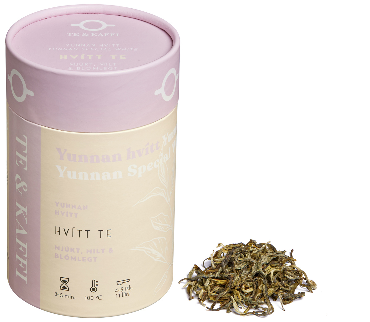 Te & Kaffi Yunnan Hvítt te 24x50g