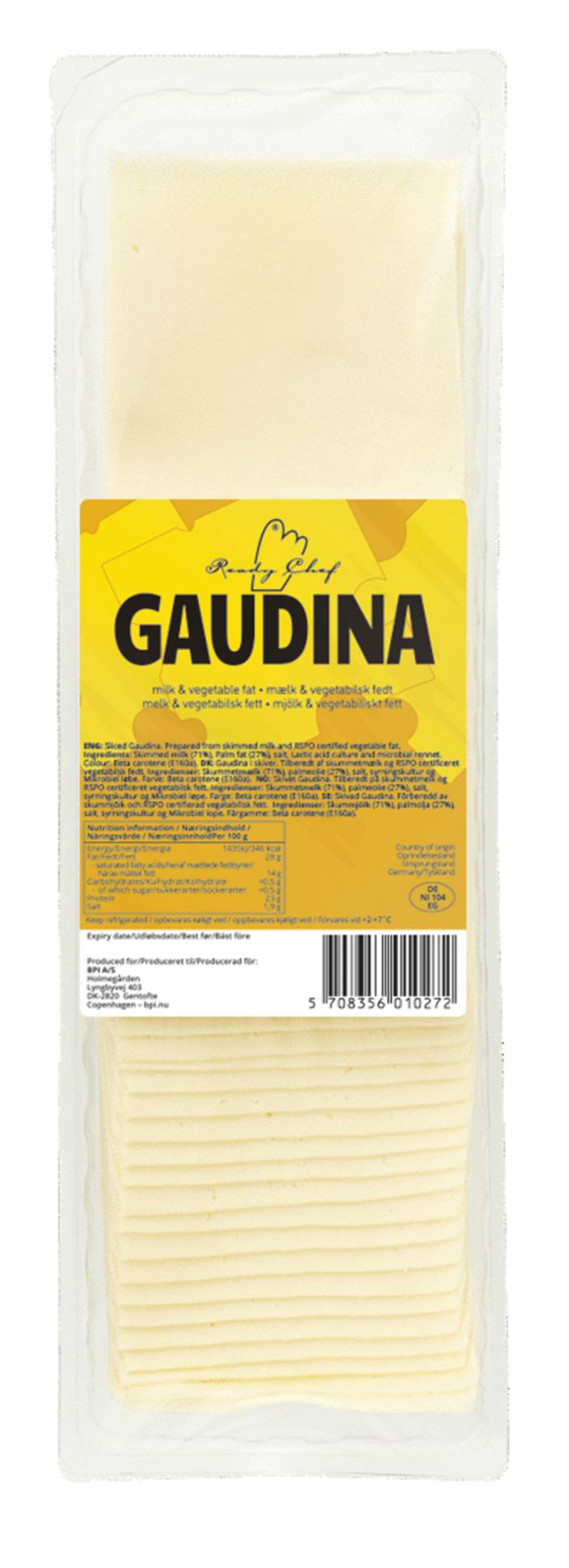 Gaudina Ostasneiðar 6x900g