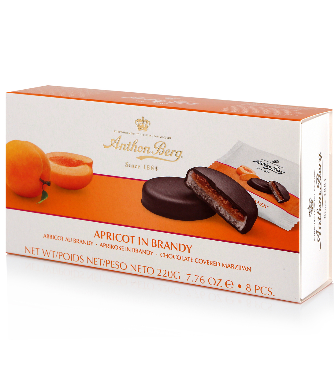 Anthon Berg Abrikos I Brandy 12x220gr