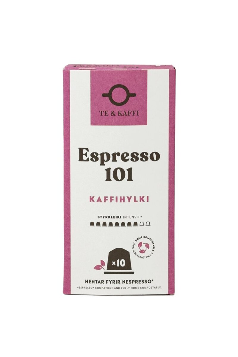 Te & Kaffi Espresso 101 Kaffihylki 20x10 stk