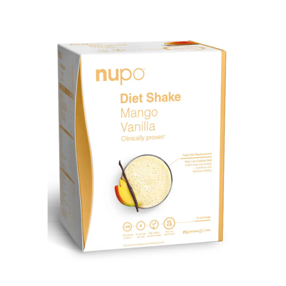 Nupo Diet Shake Mango Vanilla Bréf 4x384g