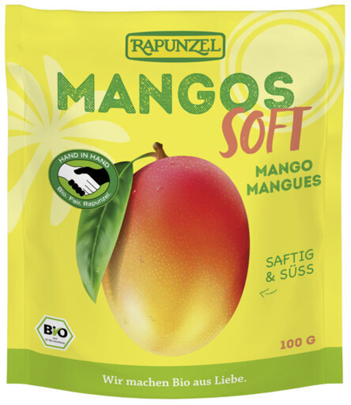 Rapunzel Þurrkað Mango HiH 8x200g (M)