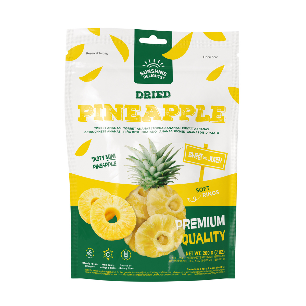 Sunshine Ananas 23x200gr