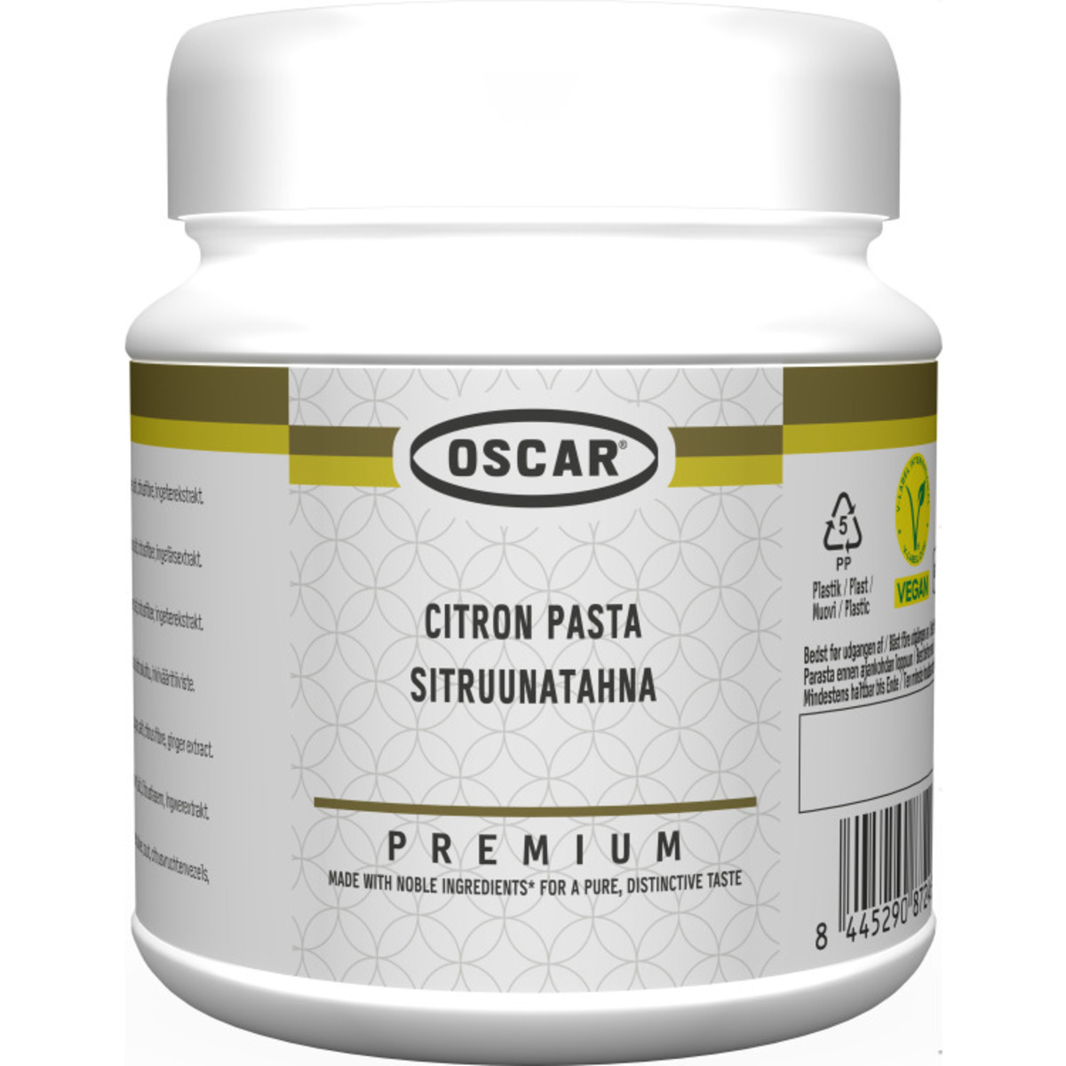 Oscar Premium Lemon Paste 6x580gr
