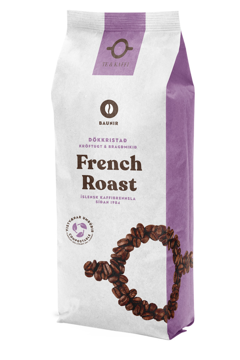 Te & Kaffi French Roast Baunir 16x400gr