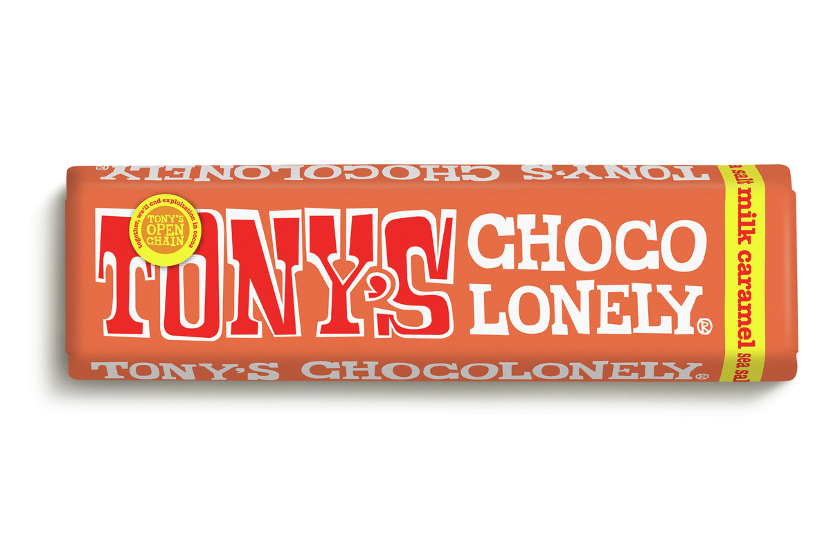 Tonys Milk caramel sea salt 35x47gr
