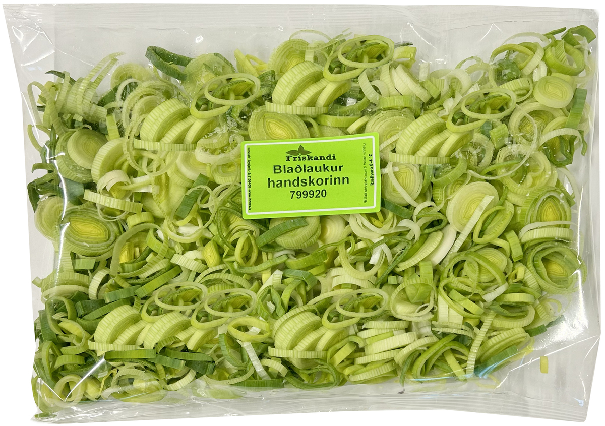 Blaðlaukur handskorinn 5mm 3kg (P)