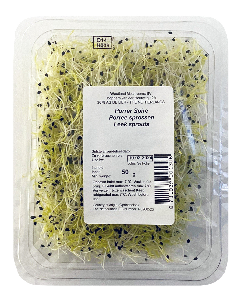 Blaðlauksspírur erl. 8x50 gr