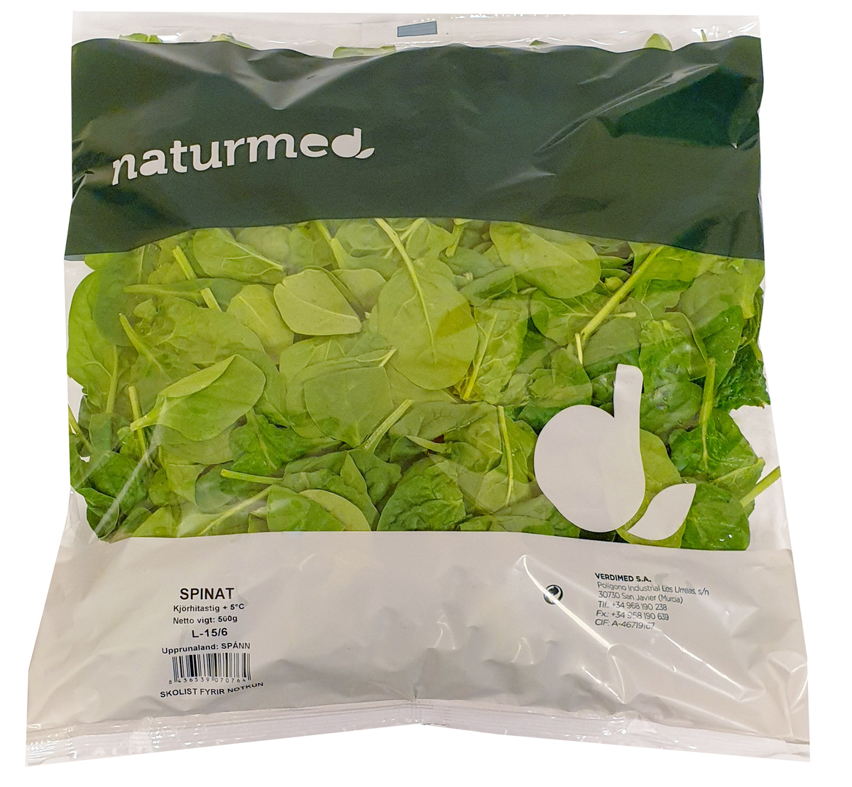 Naturmed Spínat 500gr