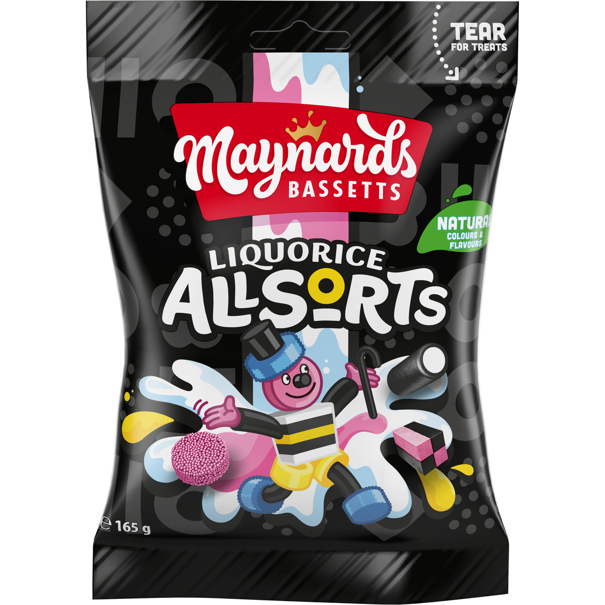 Maynards Bassets Liqourice Allsorts 10x165gr