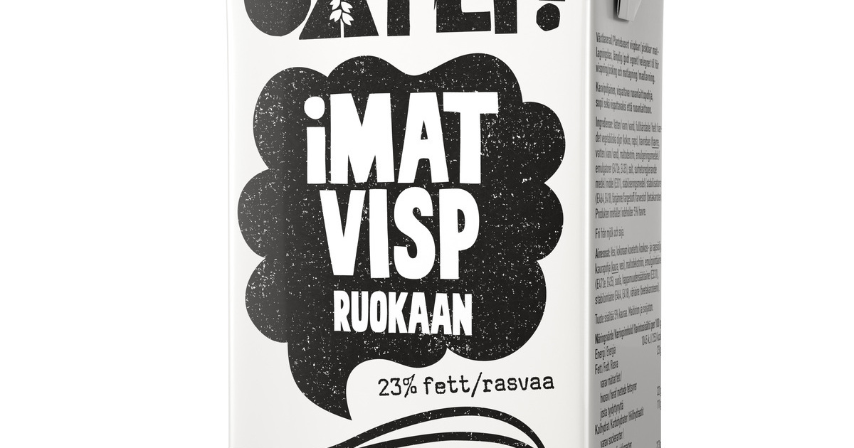 Oatly iMat Visp Rjómi - Innnes heildverslun