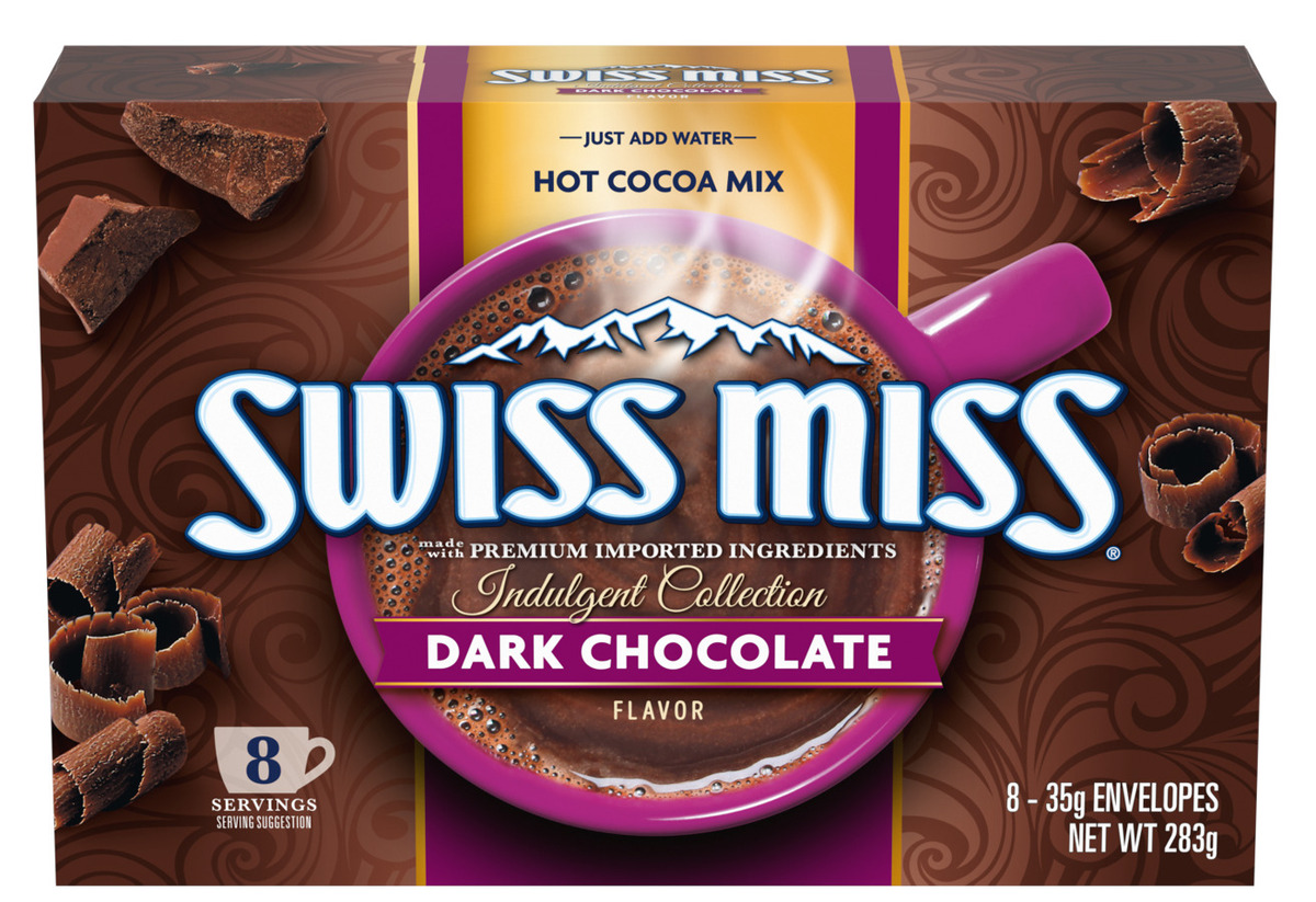 Swiss Miss Dark Chocolate Sensation Pakki 12x284g