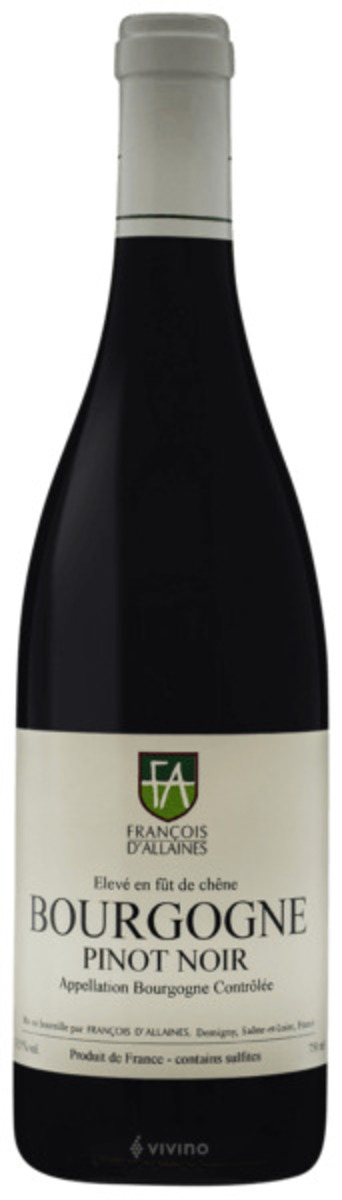 Francois d'Allaines Bourgogne Pinot Noir 2023 12x750ml