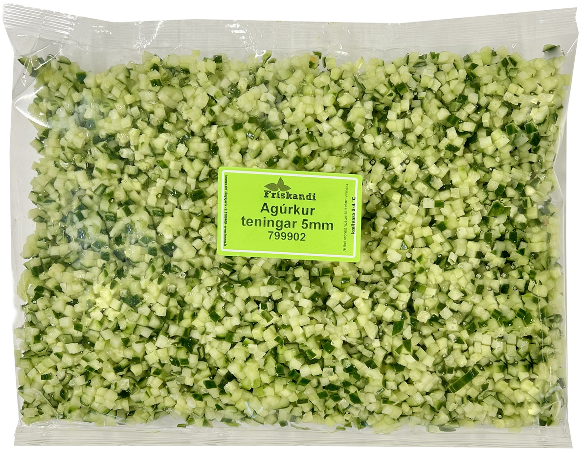 Agúrkur teningar 5mm 3kg (P)