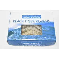 Tígrisrækja heil hrá,  8/12 HOSO 10x1kg