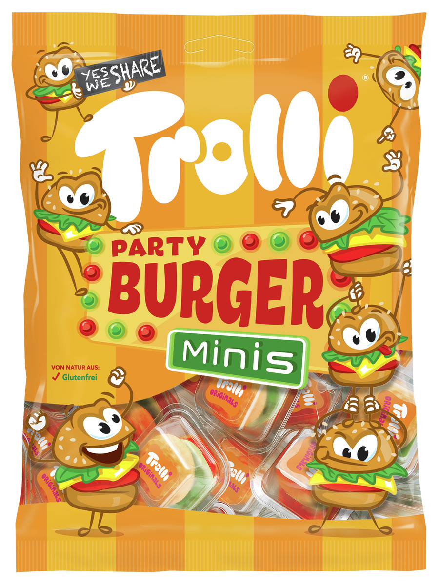 Trolli Party Burger 10x100g