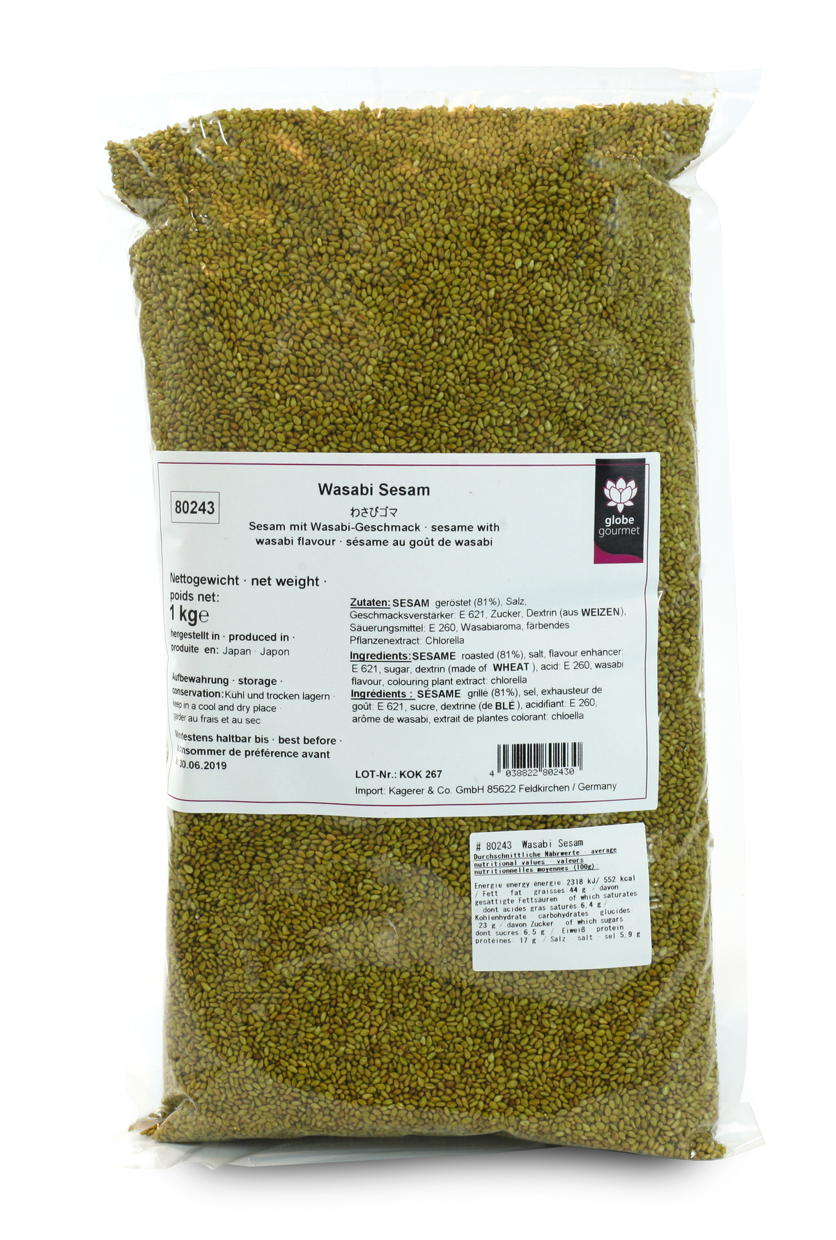 FSG Sesame Green Wasabi 10x1kg