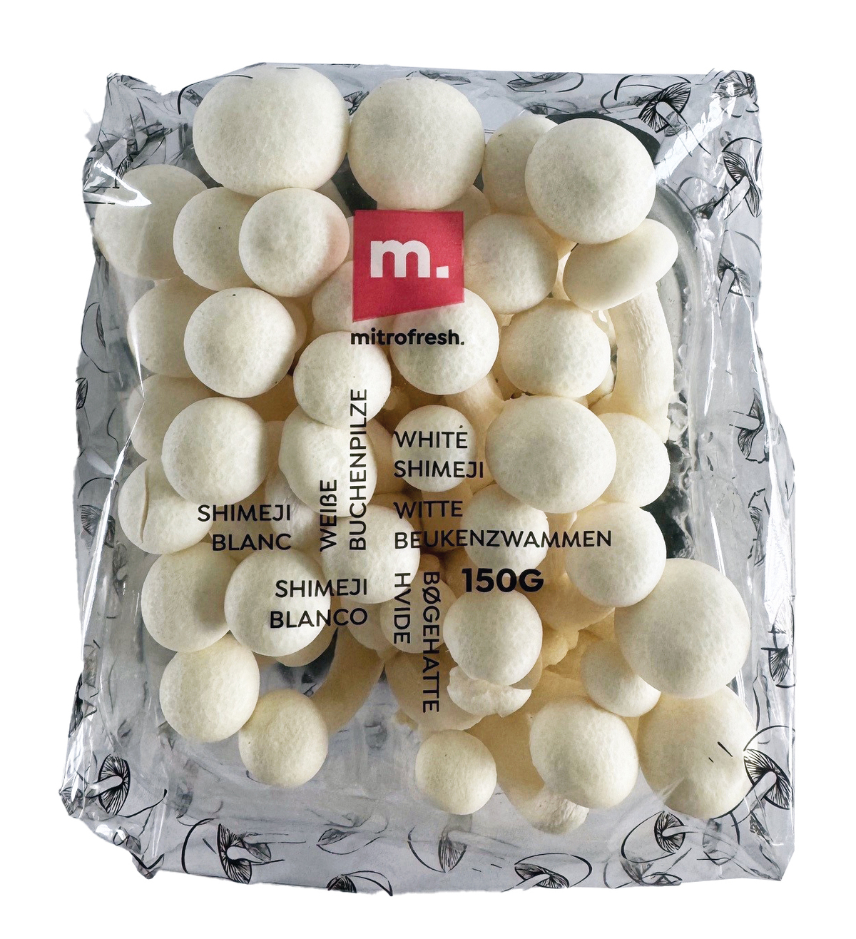 Sveppir Shimeji hvítir 150gr