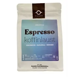 Te & Kaffi Koffínlaust Espresso Baunir 9x250gr